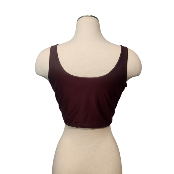 EUC HACKWITH DESIGN HOUSE REVERSIBLE SWIM TOP SZ L - Picture 9 of 13